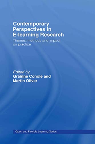 Imagen de archivo de Contemporary Perspectives in E-Learning Research: Themes, Methods and Impact on Practice (Open and Flexible Learning Series) a la venta por Chiron Media