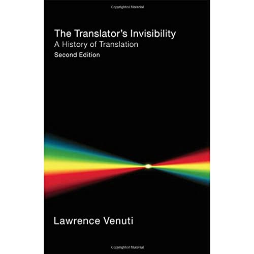 Beispielbild fr The Translator's Invisibility: A History of Translation zum Verkauf von WorldofBooks