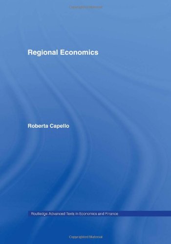 9780415395205: Regional Economics (Routledge Advanced Texts in Economics and Finance)