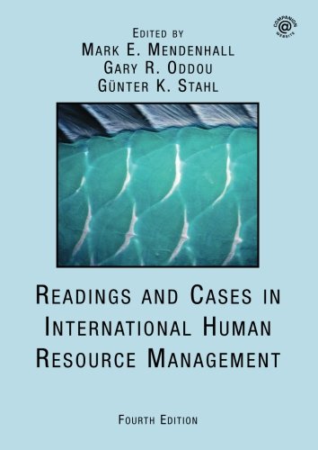 Imagen de archivo de Readings and Cases in International Human Resource Management a la venta por Better World Books: West