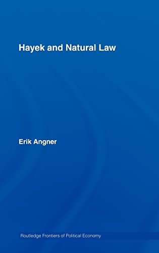 Imagen de archivo de Hayek and Natural Law (Routledge Frontiers of Political Economy) a la venta por Chiron Media