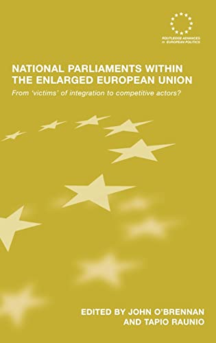 National Parliaments within the Enlarged European Union