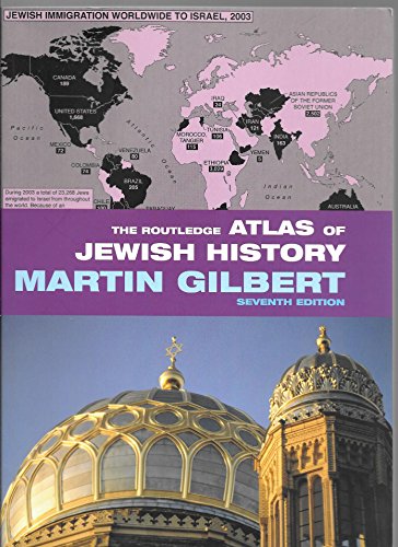 Imagen de archivo de The Routledge Atlas of Jewish History (Routledge Historical Atlases) a la venta por The Maryland Book Bank