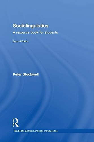 Beispielbild fr Sociolinguistics zum Verkauf von Blackwell's