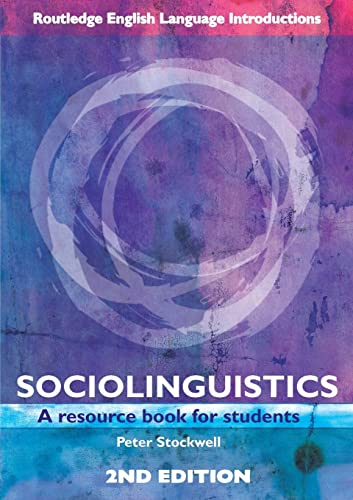 9780415401272: Sociolinguistics: A Resource Book for Students (Routledge English Language Introductions)