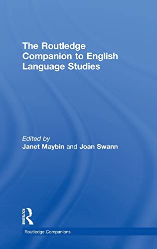 Stock image for THE ROUTLEDGE COMPANION TO ENGLI for sale by BennettBooksLtd