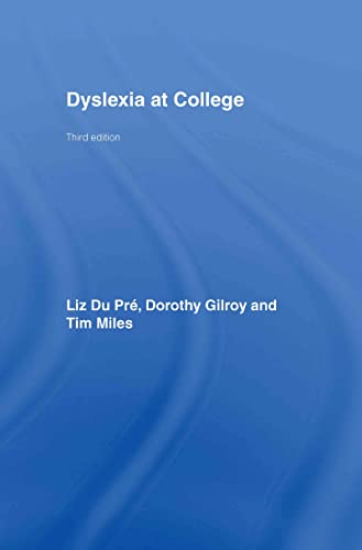 Stock image for Dyslexia at College for sale by Chiron Media