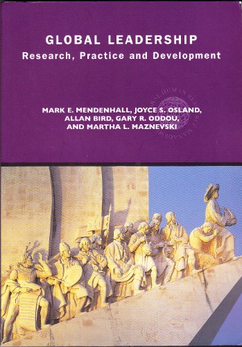 Imagen de archivo de Global Leadership : Research, Practice, and Development a la venta por Better World Books