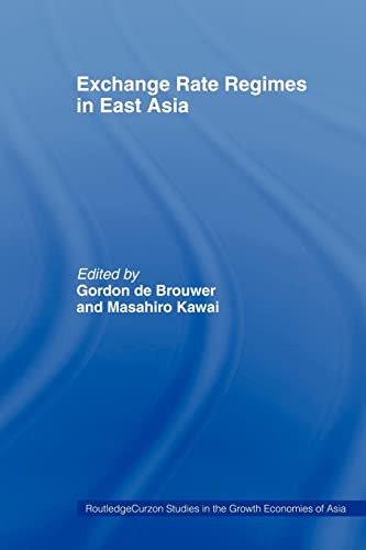 9780415405898: Exchange Rate Regimes in East Asia (Routledge Studies in the Growth Economies of Asia)