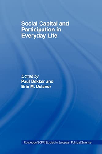 9780415406628: Social Capital and Participation in Everyday Life