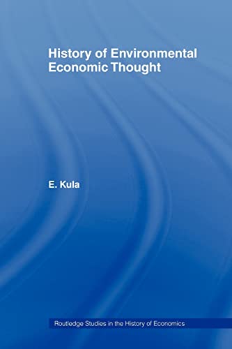 9780415406857: History of Environmental Economic Thought (Routledge Studies in the History of Economics)