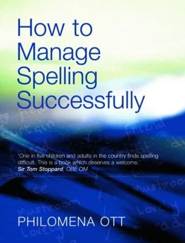 Imagen de archivo de How to Manage Spelling Successfully a la venta por Blackwell's