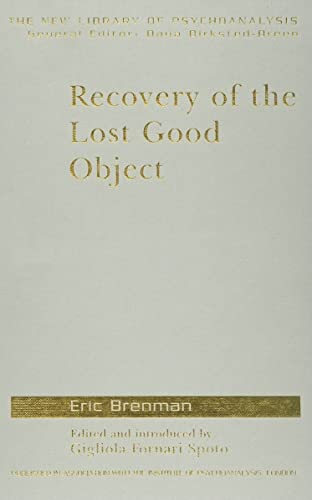 Stock image for Recovery of the Lost Good Object for sale by Blackwell's