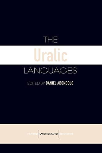 9780415412643: The Uralic Languages (Routledge Language Family Series)