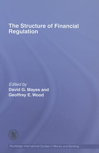 Stock image for The Structure of Financial Regulation for sale by Revaluation Books