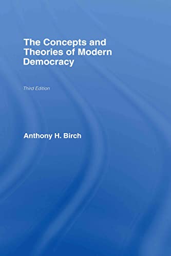 9780415414623: The Concepts and Theories of Modern Democracy