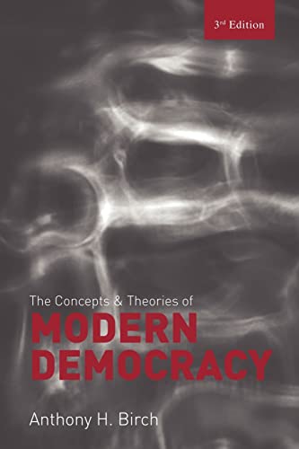 Stock image for Concepts and Theories of Modern Democracy for sale by Ammareal