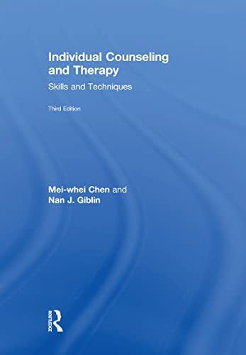 9780415415200: Individual Counseling and Therapy: Skills and Techniques