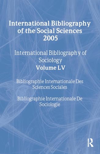 9780415417181: International Bibliography of Sociology 2005/Bibliographie Internationale De Sociologie 2005 (55)