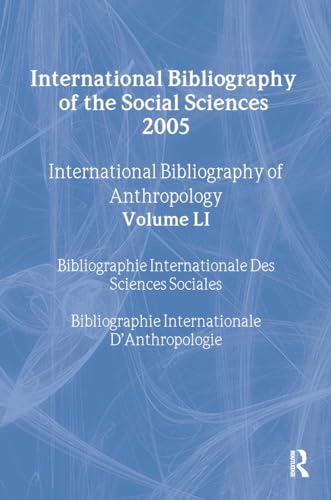 9780415417204: IBSS: Anthropology: 2005 Vol.51: International Bibliography of the Social Sciences