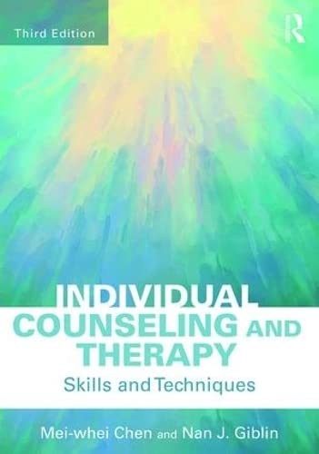 9780415417334: Individual Counseling and Therapy: Skills and Techniques