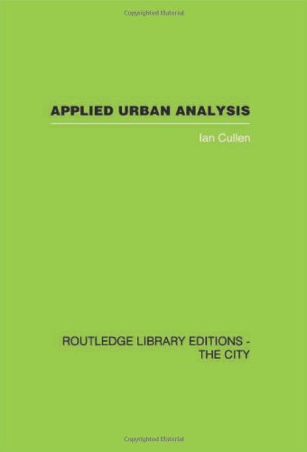 Stock image for Applied Urban Analysis: A Critique and Synthesis (Routledge Library Editions: the City) for sale by Chiron Media