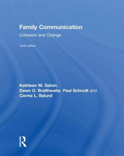 Imagen de archivo de Family Communication: Cohesion and Change a la venta por BooksRun