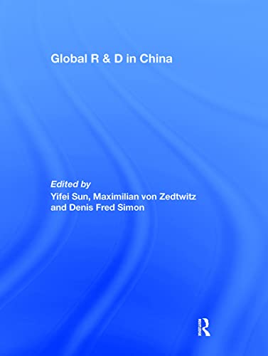 9780415418515: Global R&D in China