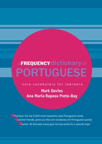 Beispielbild fr A Frequency Dictionary of Portuguese zum Verkauf von Blackwell's