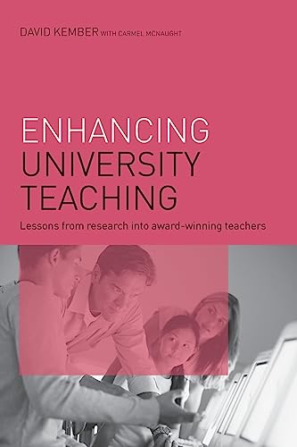 Imagen de archivo de Enhancing University Teaching: Lessons from Research into Award-Winning Teachers a la venta por WorldofBooks