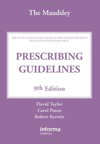 9780415424165: The Maudsley Prescribing Guidelines