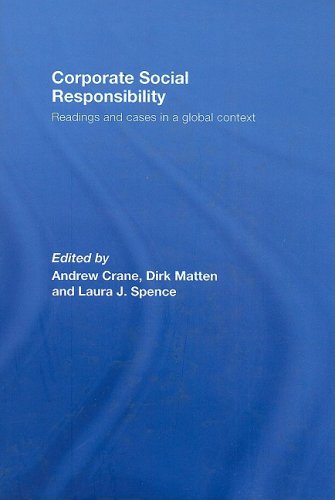9780415424288: Corporate Social Responsibility: Readings and Cases in a Global Context