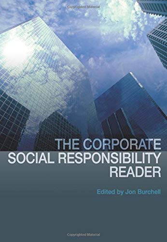 Beispielbild fr The Corporate Social Responsibility Reader zum Verkauf von Blackwell's
