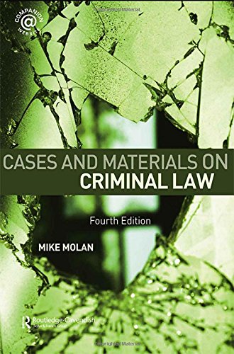 Beispielbild fr Cases & Materials on Criminal Law: Fourth Edition zum Verkauf von Buchpark