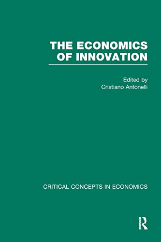 Imagen de archivo de The Economics of Innovation (Critical Concepts in Economics) a la venta por Chiron Media