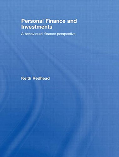 Imagen de archivo de Personal Finance and Investments: A Behavioural Finance Perspective a la venta por Chiron Media