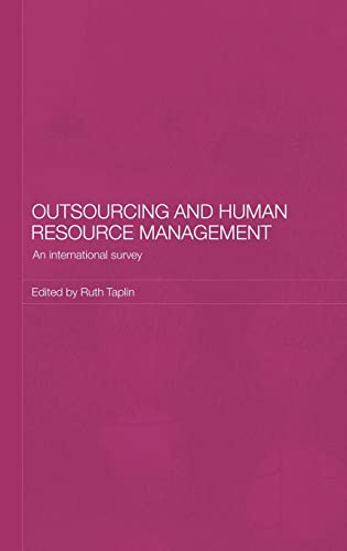 Beispielbild fr Outsourcing and Human Resource Management: An International Survey zum Verkauf von Blackwell's