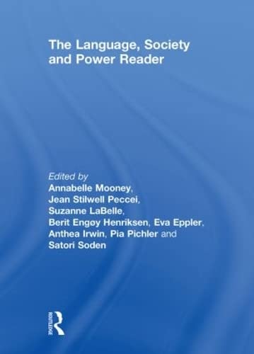 Beispielbild fr The Language , Society and Power Reader zum Verkauf von Chiron Media