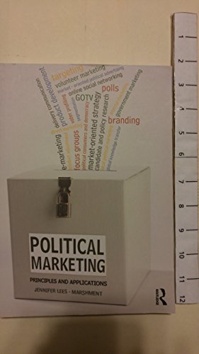 Imagen de archivo de Political Marketing: Principles and Applications a la venta por AwesomeBooks