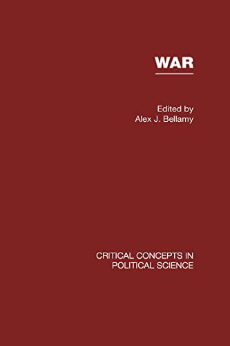 Stock image for War (Critical Concepts in Political Science) for sale by Chiron Media