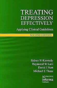 Stock image for Treating Depression Effectively 2nd Edition Servier Edition: Applying Clinical Guidelines for sale by medimops