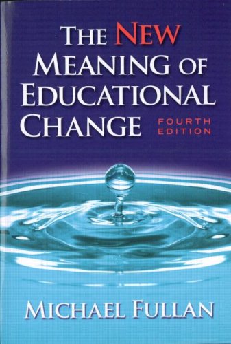 Stock image for The New Meaning of Educational Change for sale by WorldofBooks