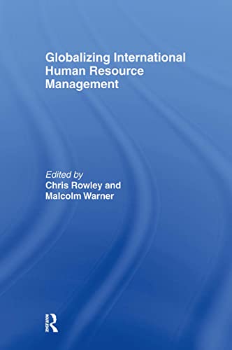 Beispielbild fr Globalizing International Human Resource Management zum Verkauf von PsychoBabel & Skoob Books