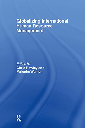 Imagen de archivo de Globalizing International Human Resource Management a la venta por Blackwell's