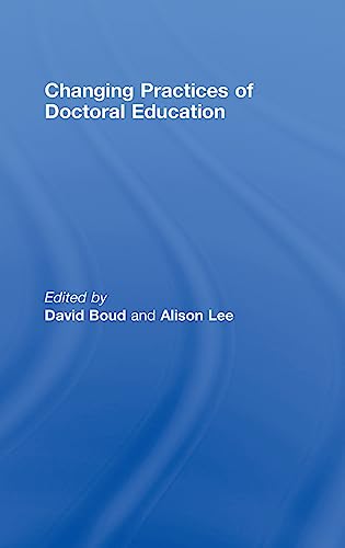 Stock image for Changing Practices of Doctoral Education for sale by Chiron Media