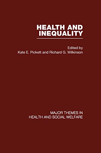 Imagen de archivo de Health and Inequality Major Themes in Health and Social Welfare a la venta por PBShop.store US