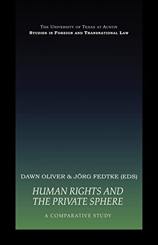 Human Rights and the Private Sphere: A Comparative Study