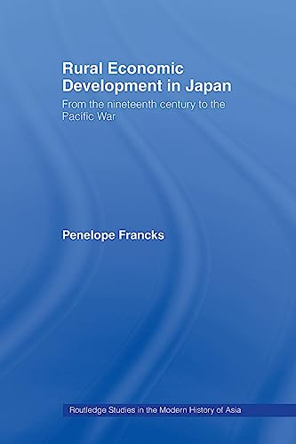 Beispielbild fr Rural Economic Development in Japan zum Verkauf von Blackwell's