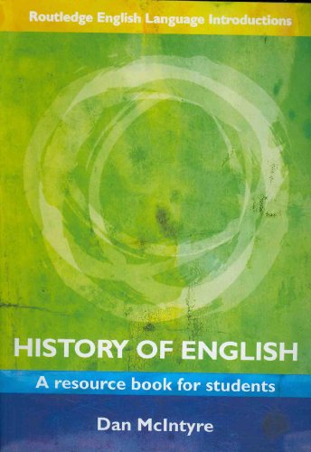 9780415444293: History of English (Routledge English Language Introductions)