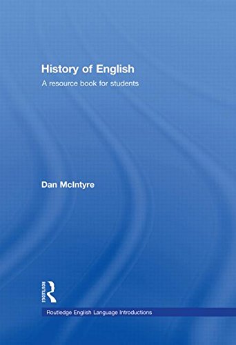 9780415444309: History of English: A Resource Book for Students